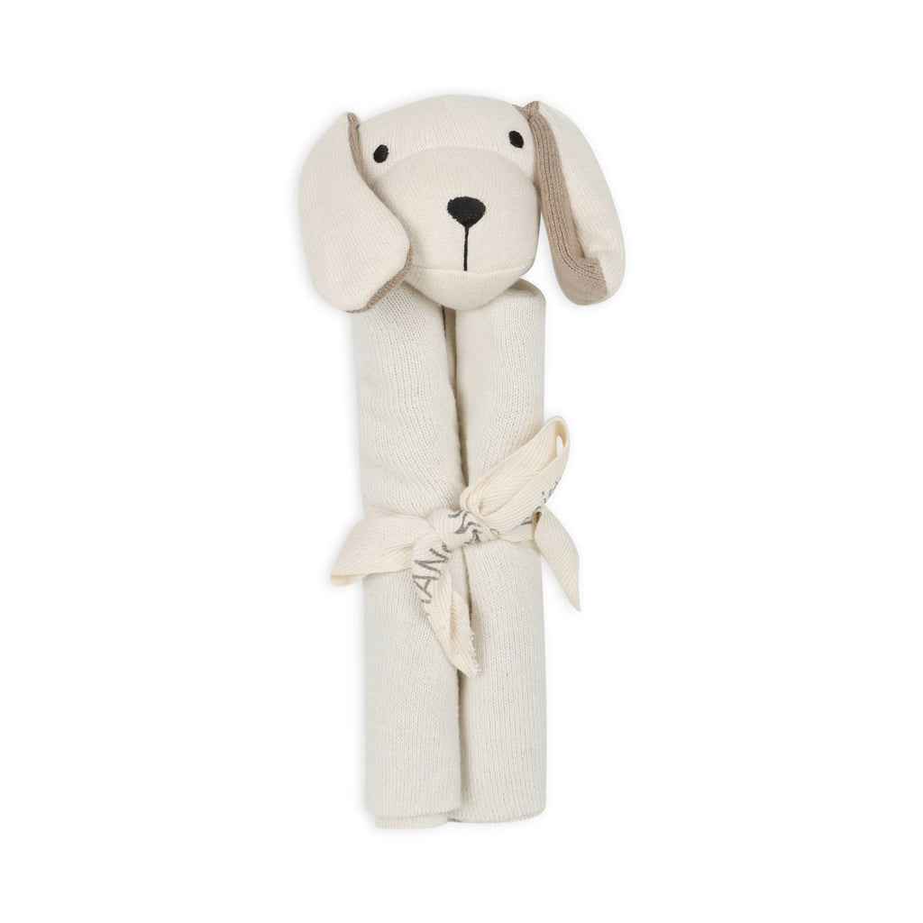 Puppy Dog - Organic Baby Lovey Security Blanket Cuddle Cloth