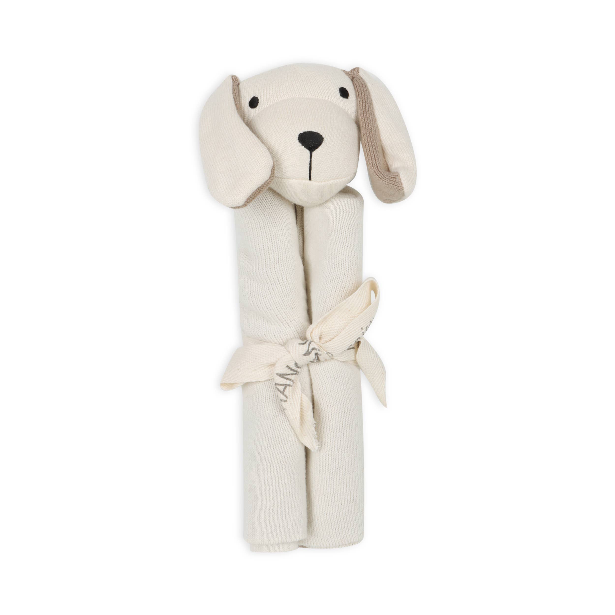 Puppy Dog - Organic Baby Lovey Security Blanket Cuddle Cloth