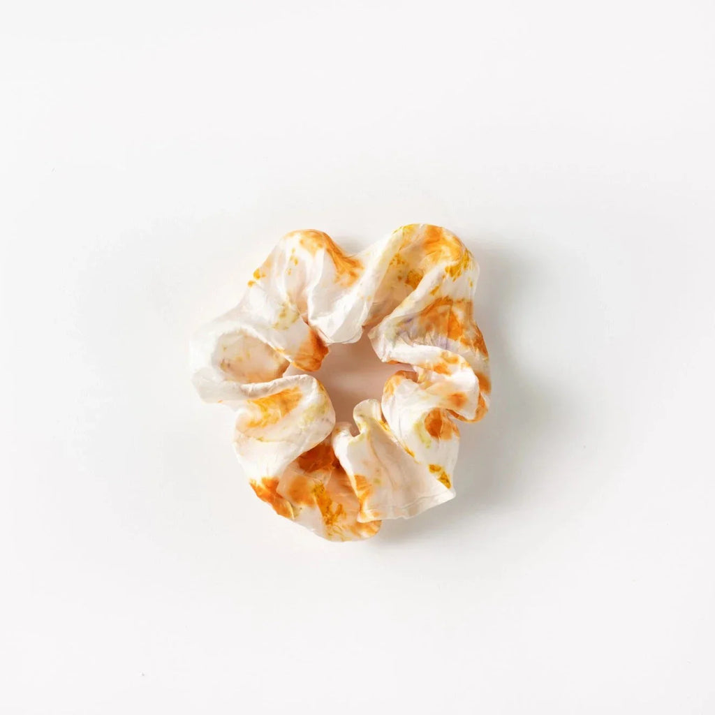 Artist Botanically Dyed Silk Hair Scrunchie