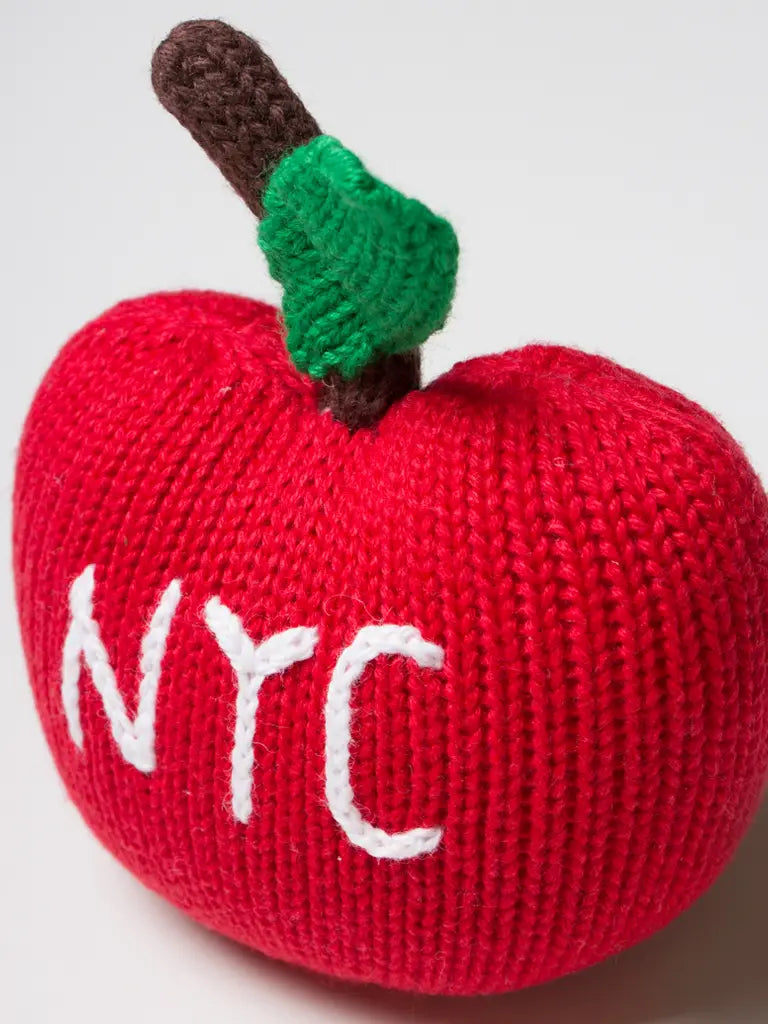 Organic Big Apple Rattle
