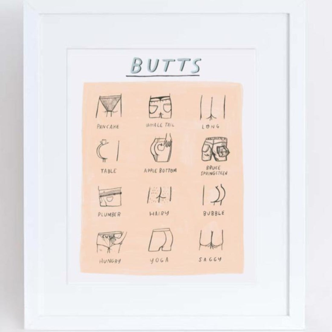 Aviate Press Butts Print