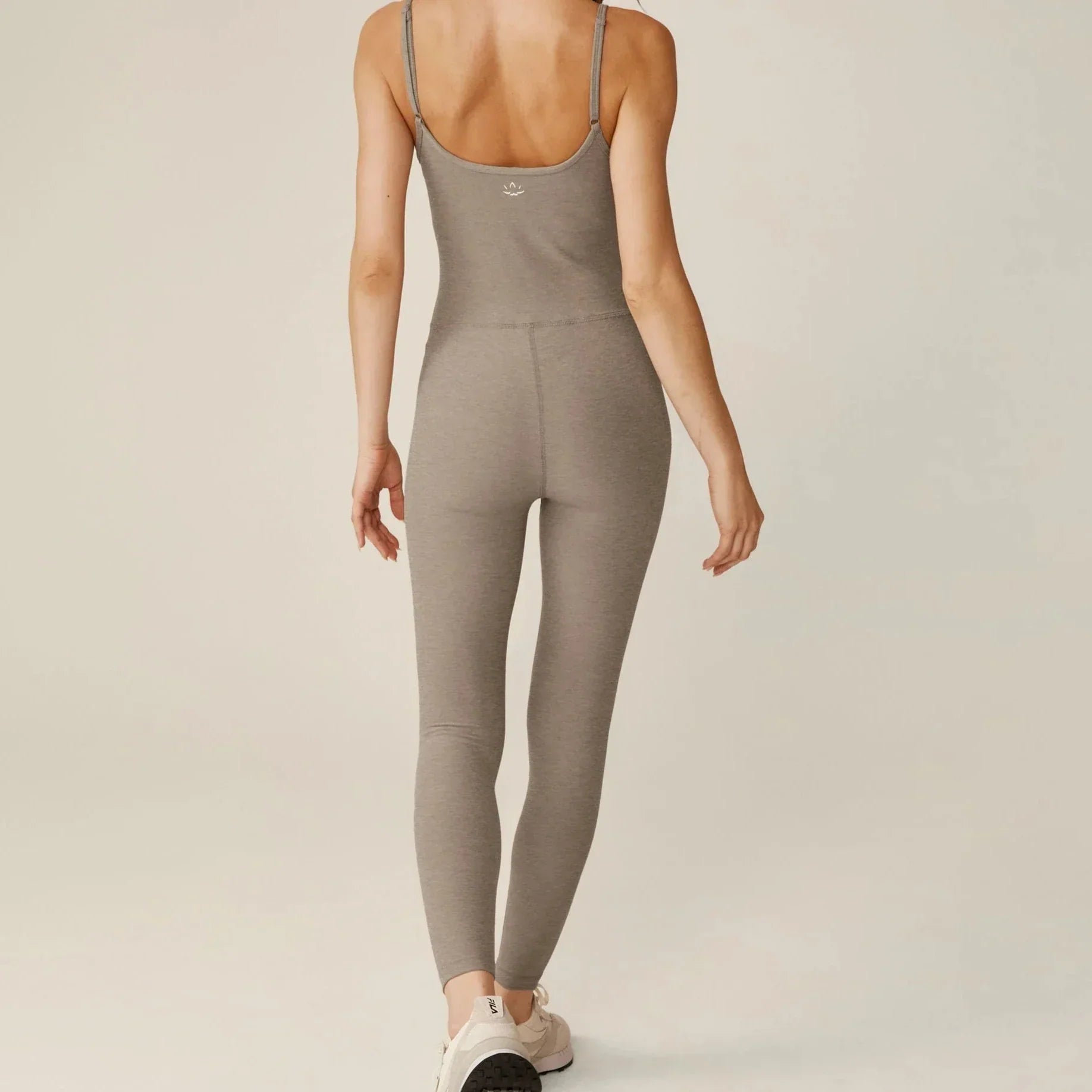 Spacedye Midi Jumpsuit - Birch Heather