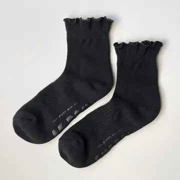 Ruffled Hugger Crew Socks
