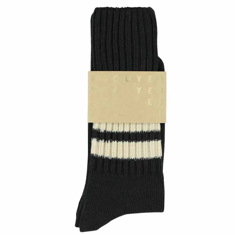 Women's Striped Crew Sock - Multiple Colors