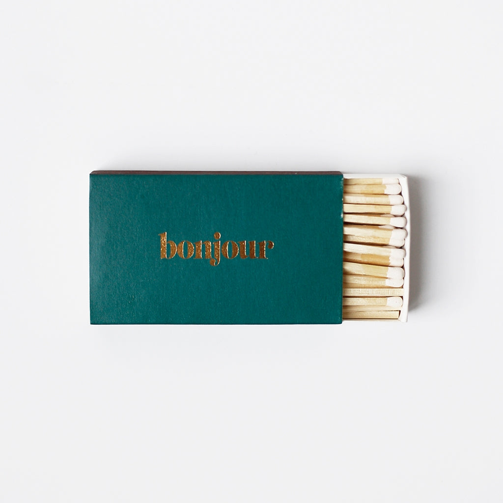 Brooklyn Candle Studio Bonjour/Emerald Statement Long Matches