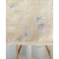 Soil to Studio AKIRA - Botanically Hand-dyed & Handwoven Raw Silk Shawl