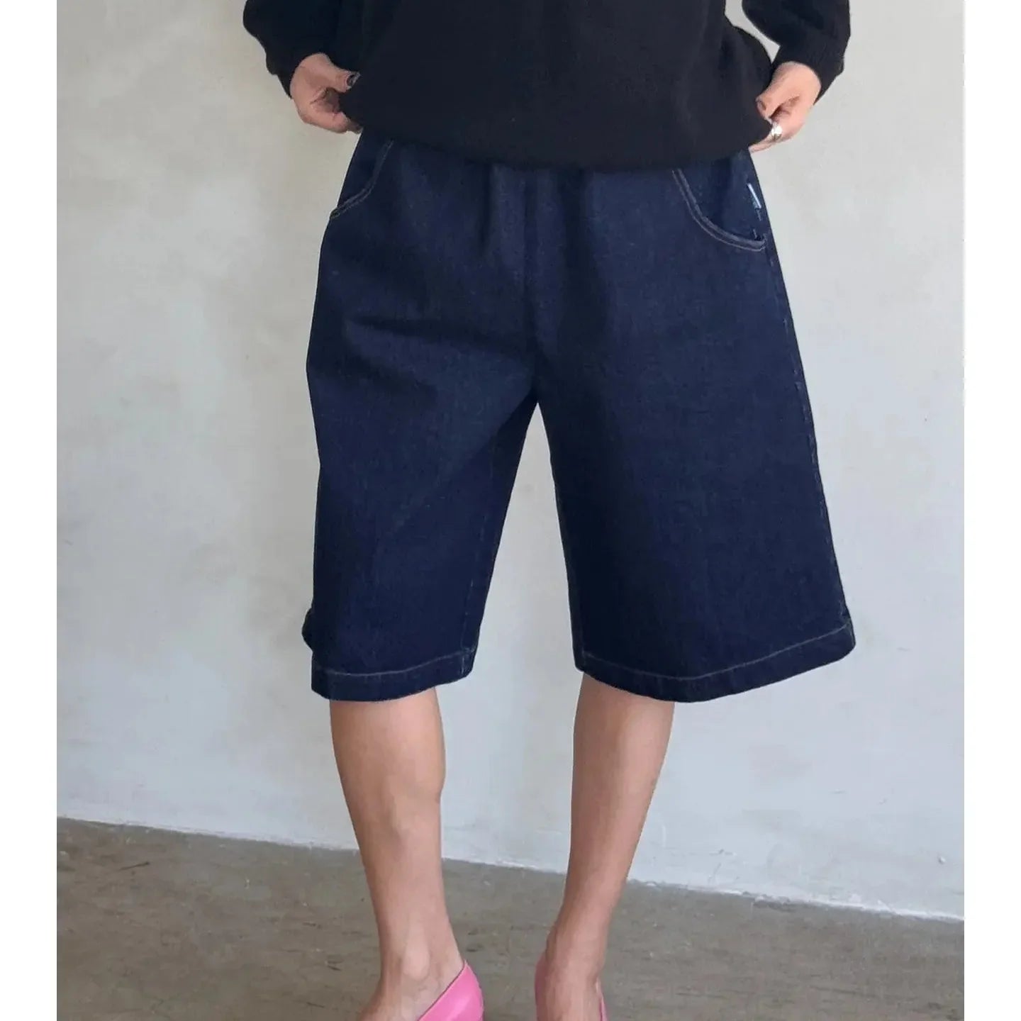 Bermuda Shorts - Raw Denim