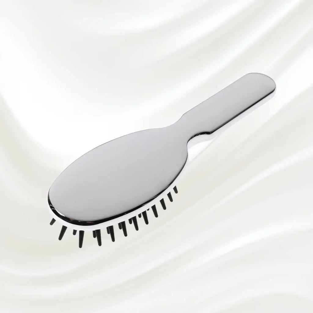 Pneumatic Detangling Hairbrush, Chrome