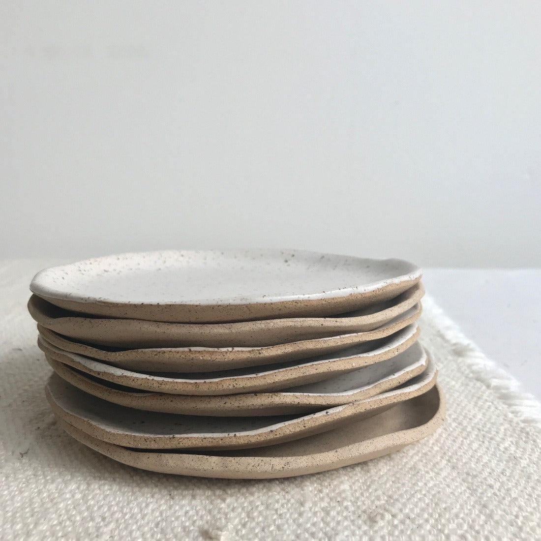 Stoneware Smudge Plate