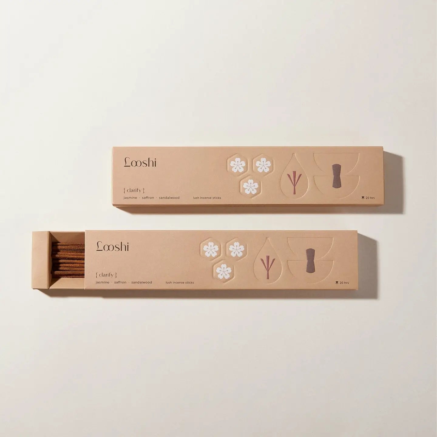 LOOSHI - Clarify Incense - Natural, Hand Rolled