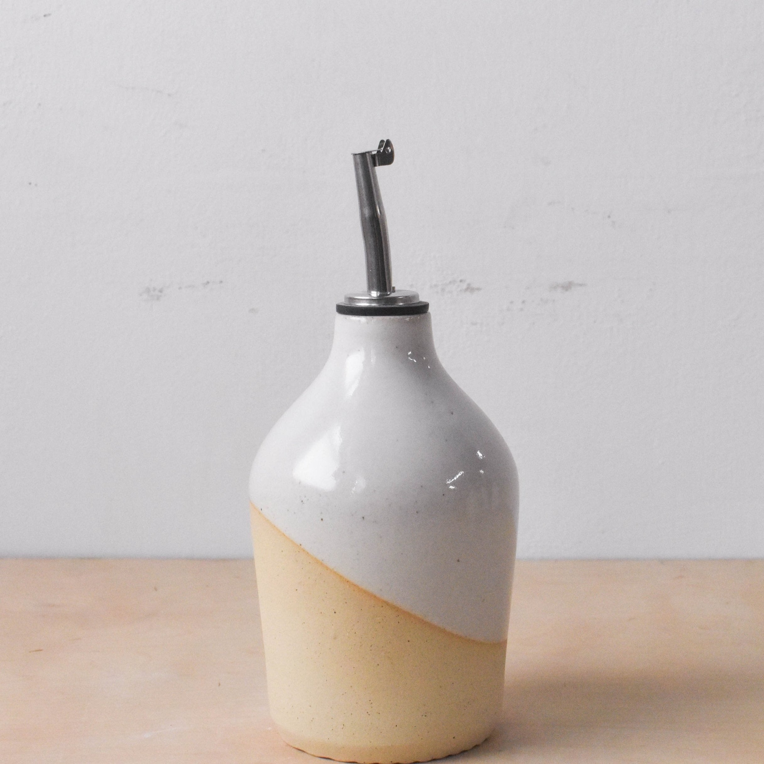 Wild Bower Oil Cruet - Cream