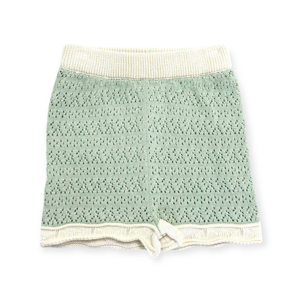 Poppy Textured Baby Tank & Shorts Set (Organic Cotton)