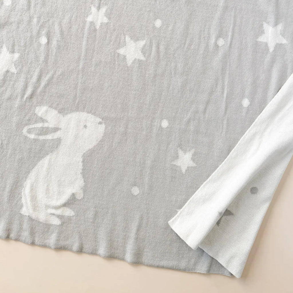 Bunny/Star Blanket | Organic Cotton