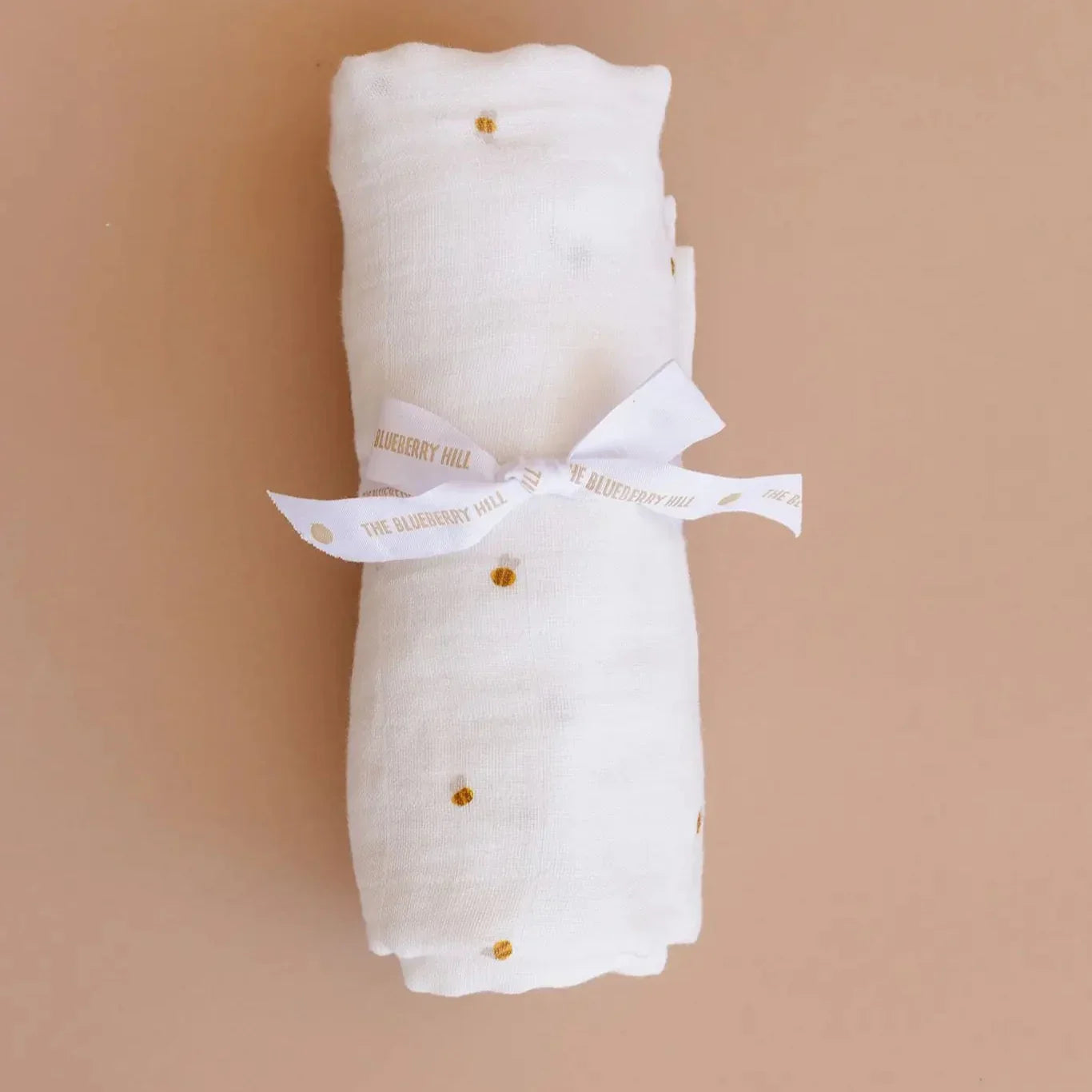 Honey Bee Organic Muslin Swaddle