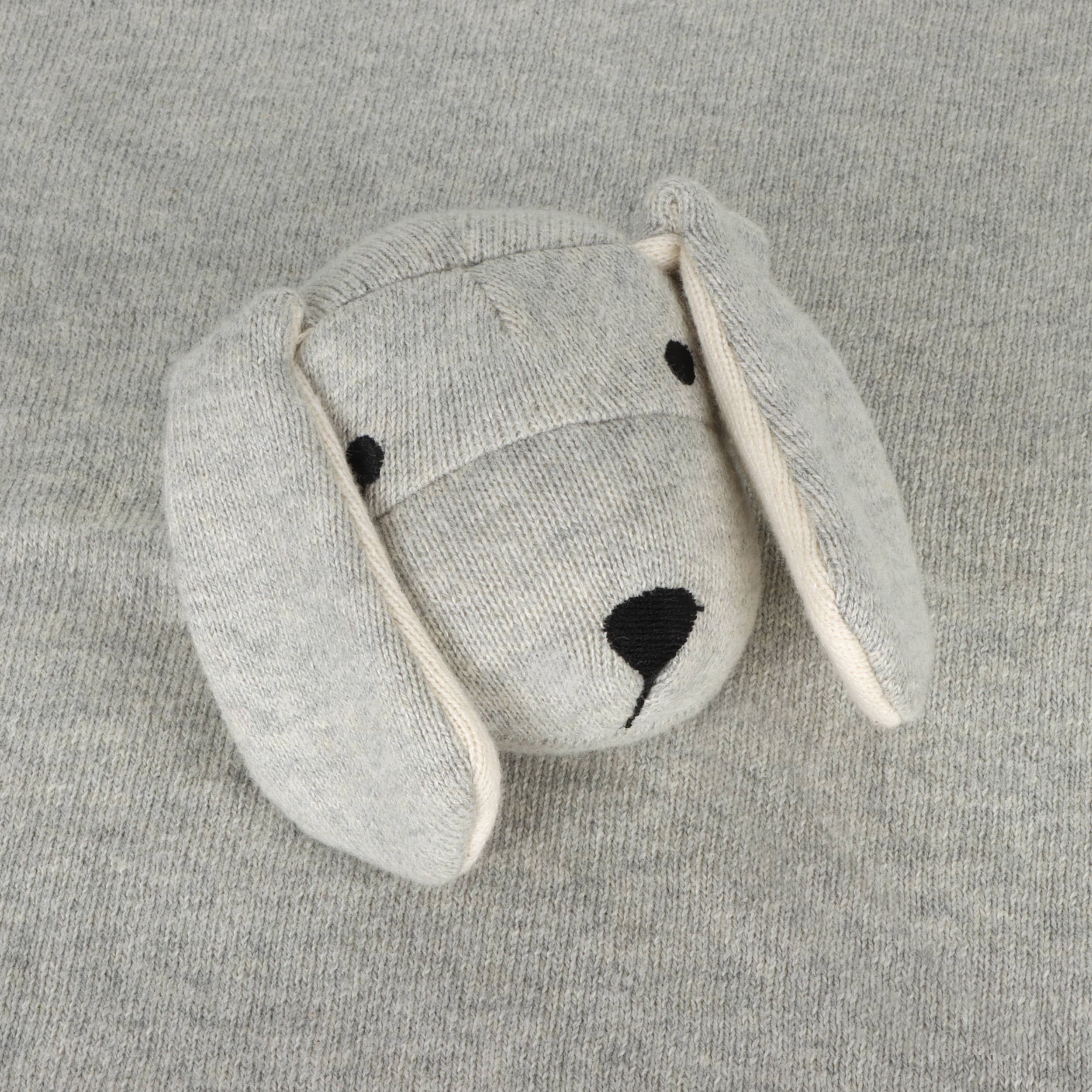 Puppy Dog - Organic Baby Lovey Security Blanket Cuddle Cloth