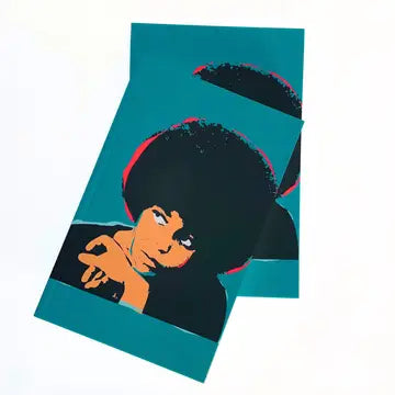 Angela Davis Lined Notebook