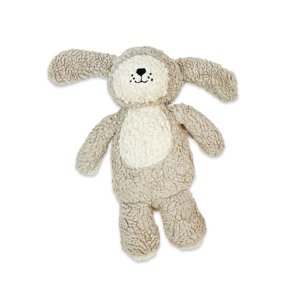 Rocky Lil Dog - Organic Sherpa Knit Stuffed Animal Baby Toy