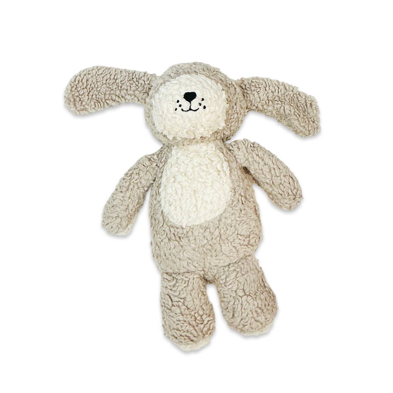 Rocky Lil Dog - Organic Sherpa Knit Stuffed Animal Baby Toy