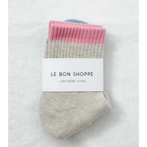 Color Block Girlfriend Socks - Assorted Colors