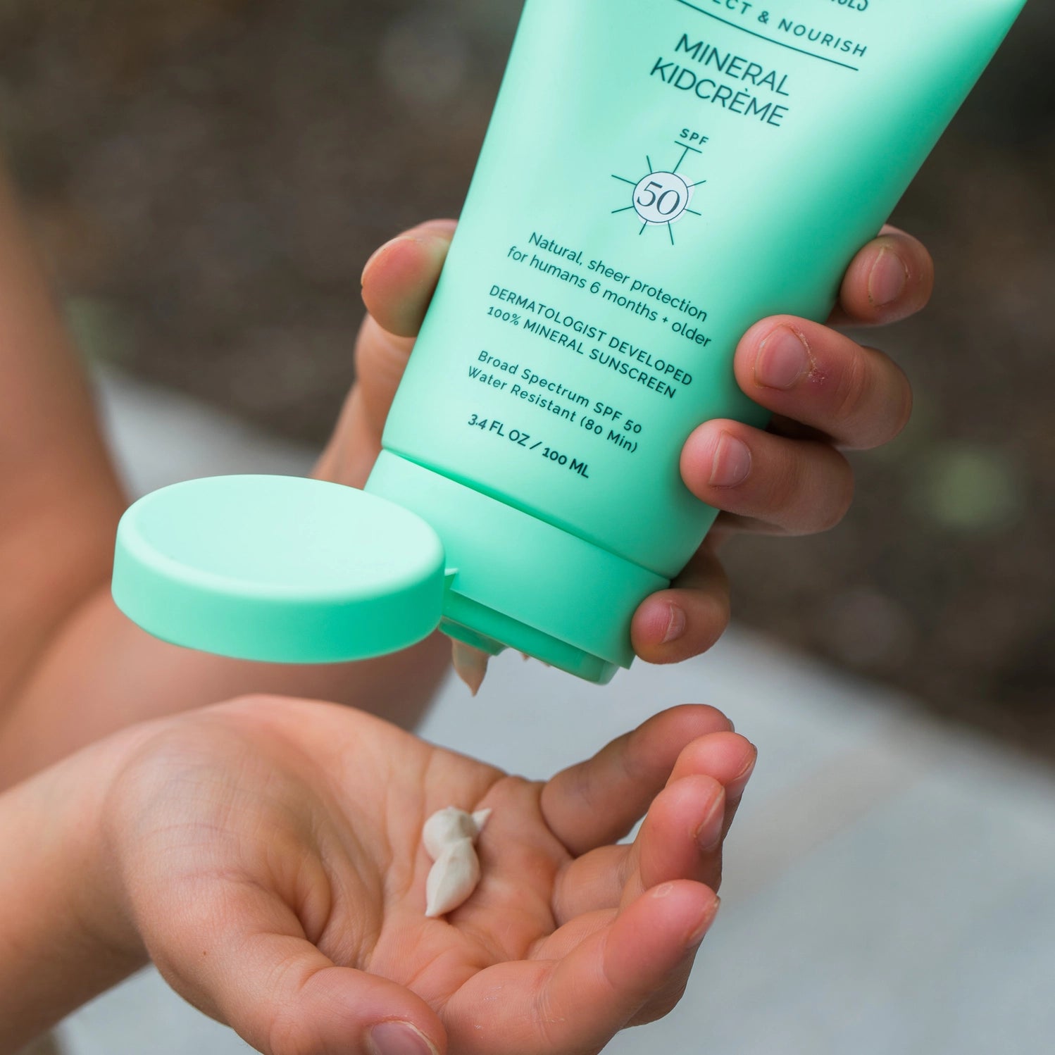 Kidcrème Spf 50 Kids Mineral Sunscreen