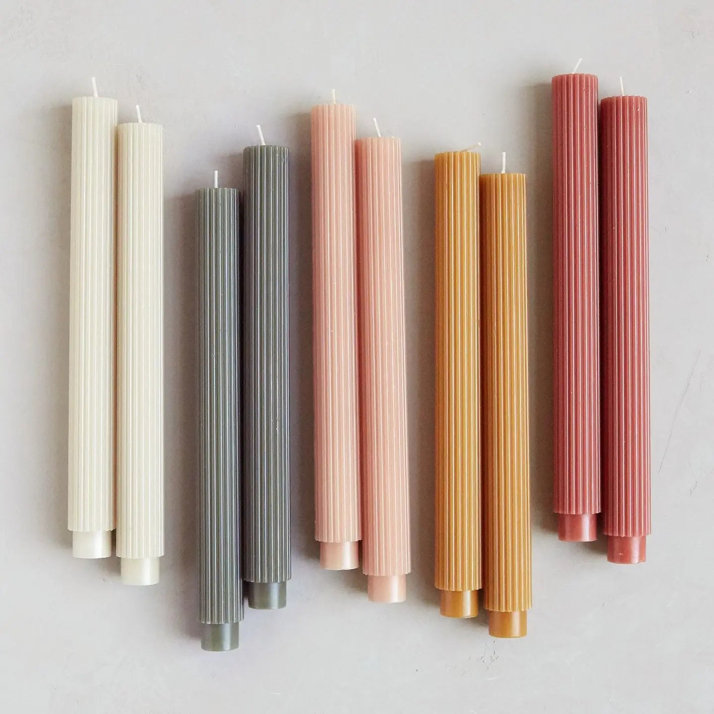 10" Fancy Taper Candles