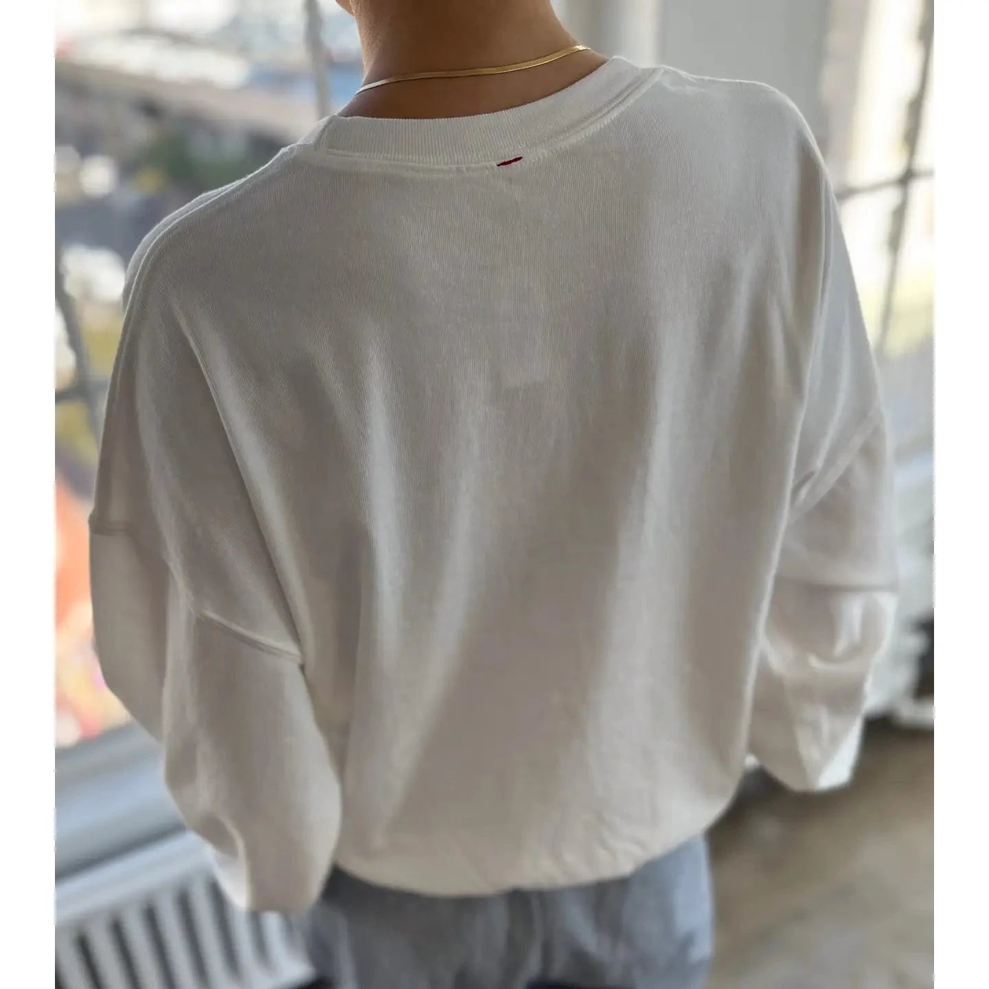 Cali Sweatshirt - Vintage White