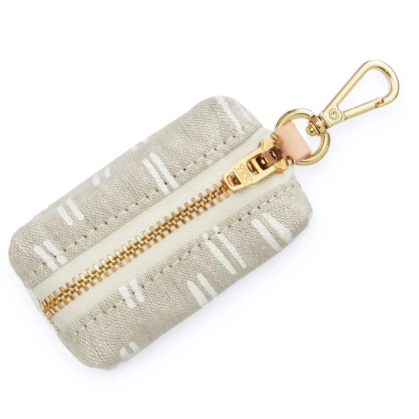 The Foggy Dog Flax Lines Waste Bag Holder-Gray