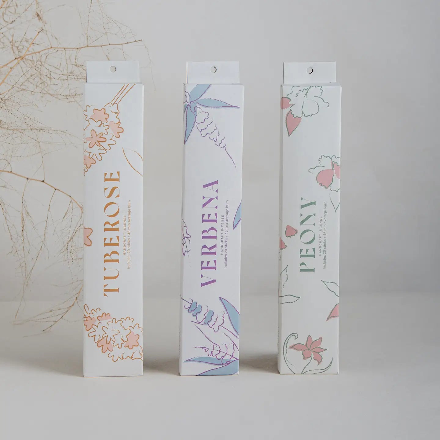 Premium Incense Flower Collection - Assorted