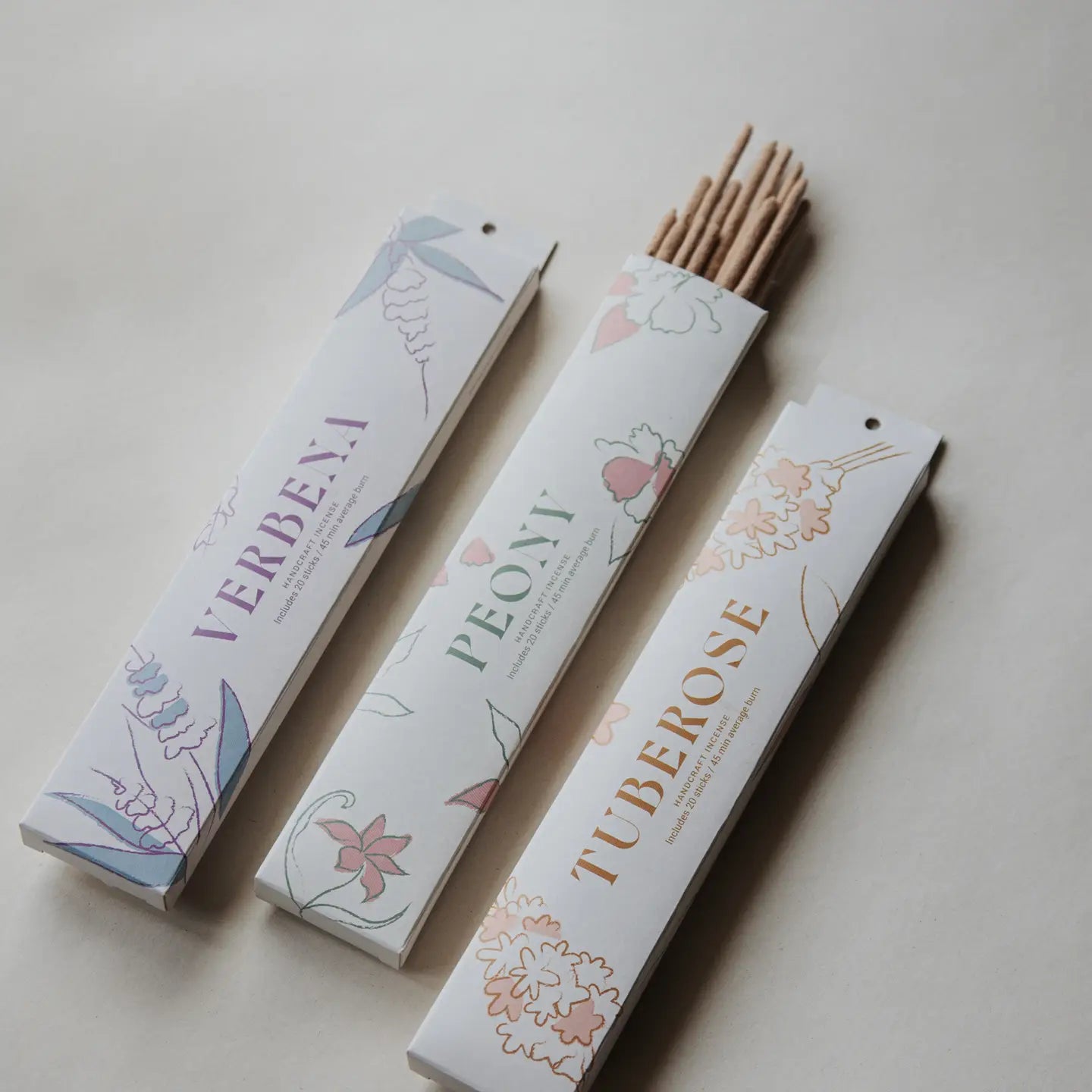 Premium Incense Flower Collection - Assorted