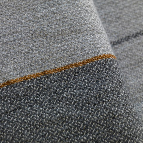 loom.ist - Wool Blended Throw - Gray 06AS