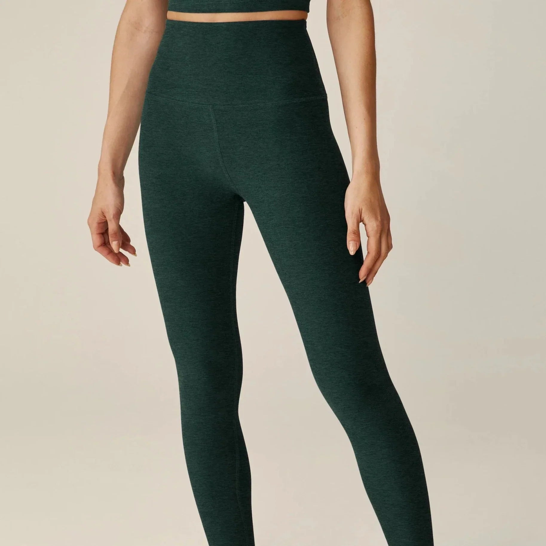 Beyond Yoga Spacedye Vitalize Full Length Legging - Midnight Green Heather