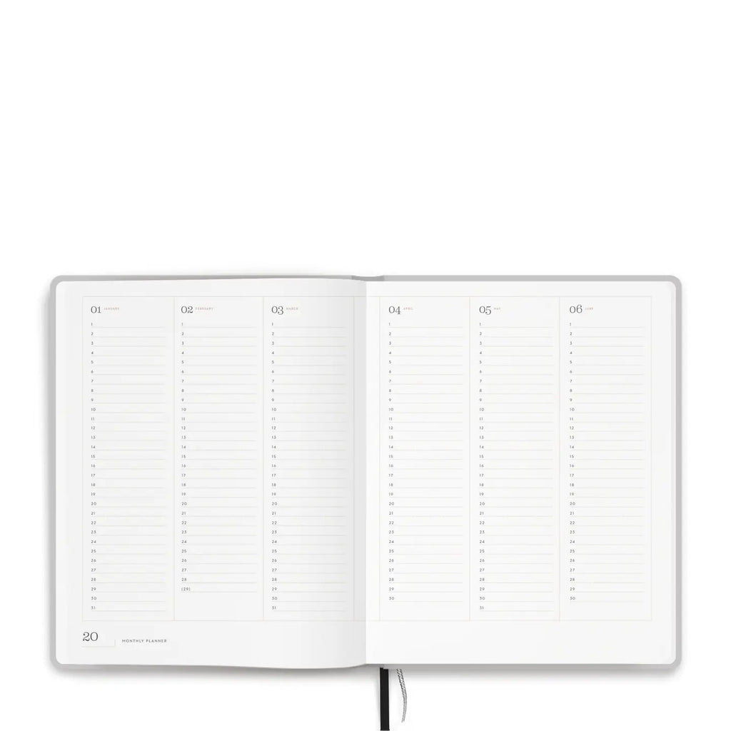Tinne + Mia Dateless Planner - Sky Grey