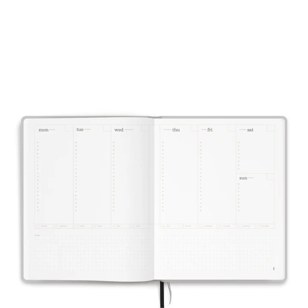 Tinne + Mia Dateless Planner - Sky Grey