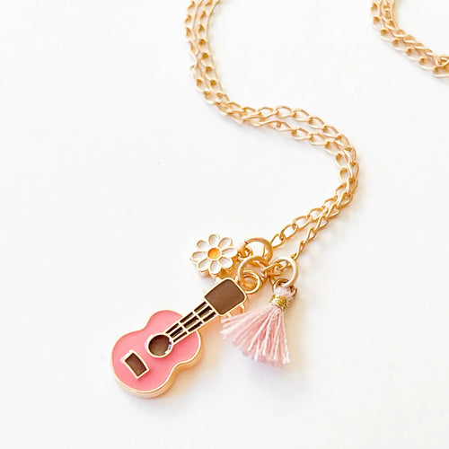 Charm & Tassel Necklace