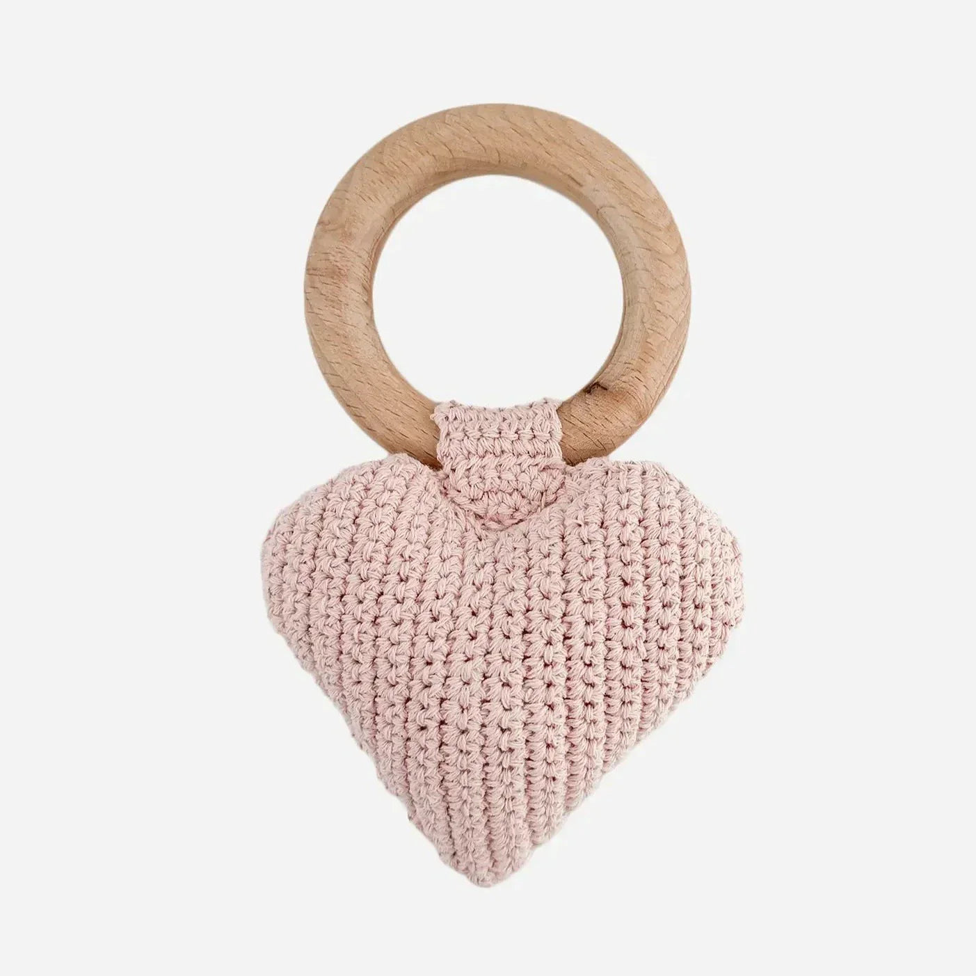 Heart Teether/Rattler