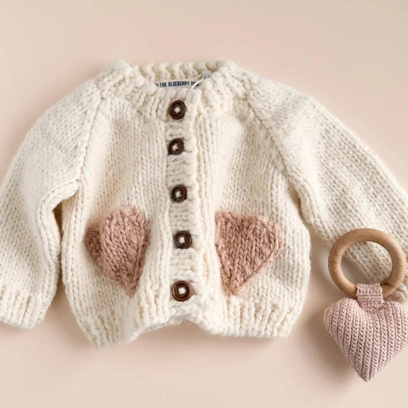 Heart Teether/Rattler