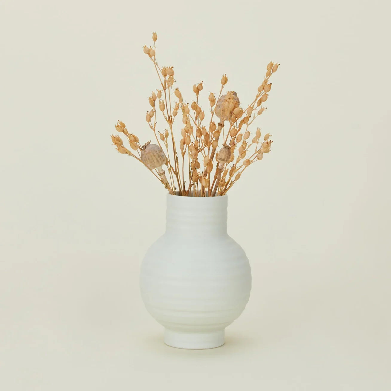 Essential Ceramic Vase - Bone