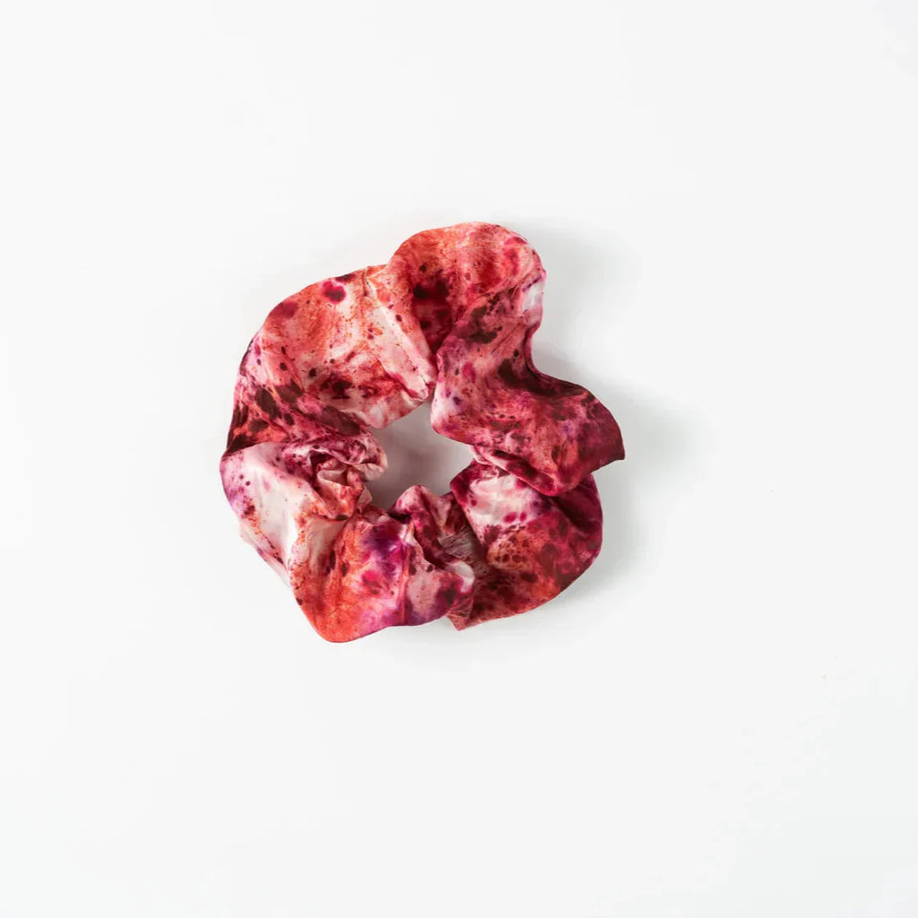 Artist Botanically Dyed Silk Hair Scrunchie