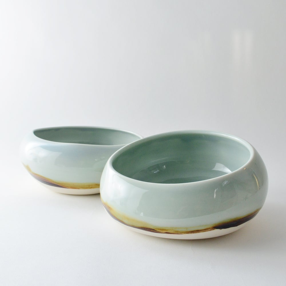 Pouch Bowl - Blue/Green