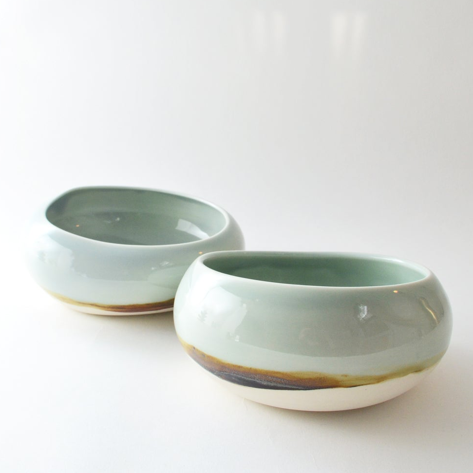 Pouch Bowl - Blue/Green