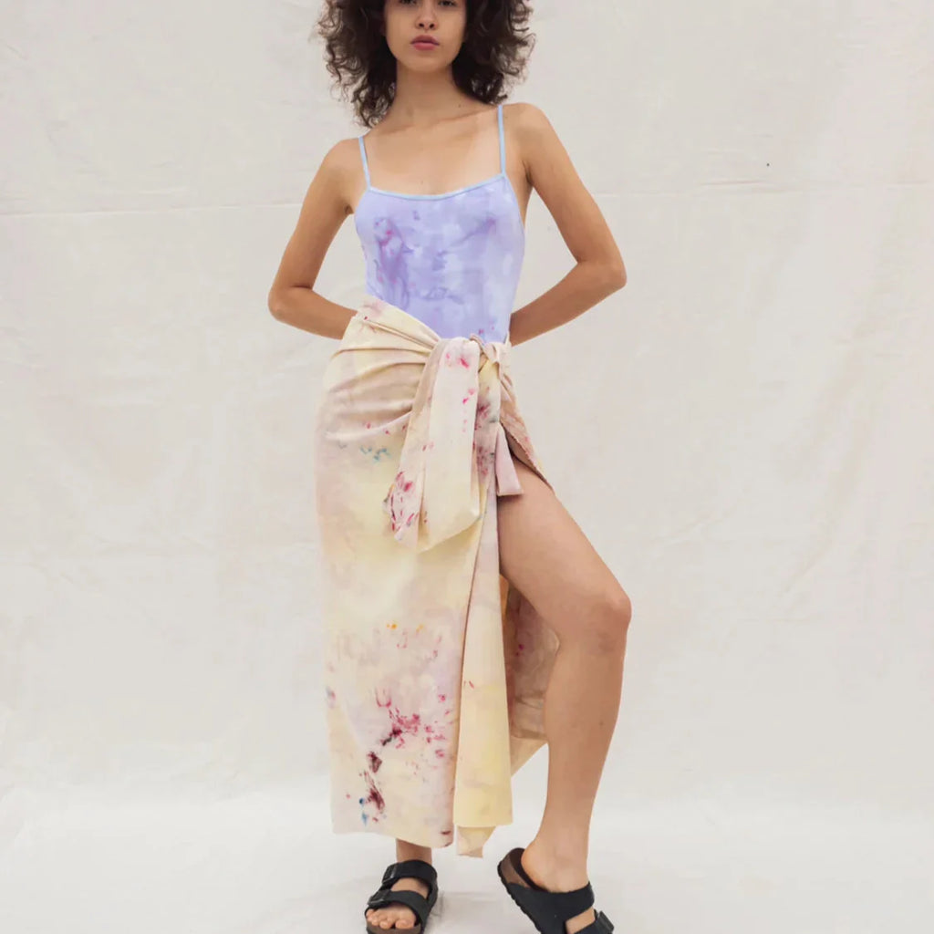 Raw Silk Beach Throw - Nosara