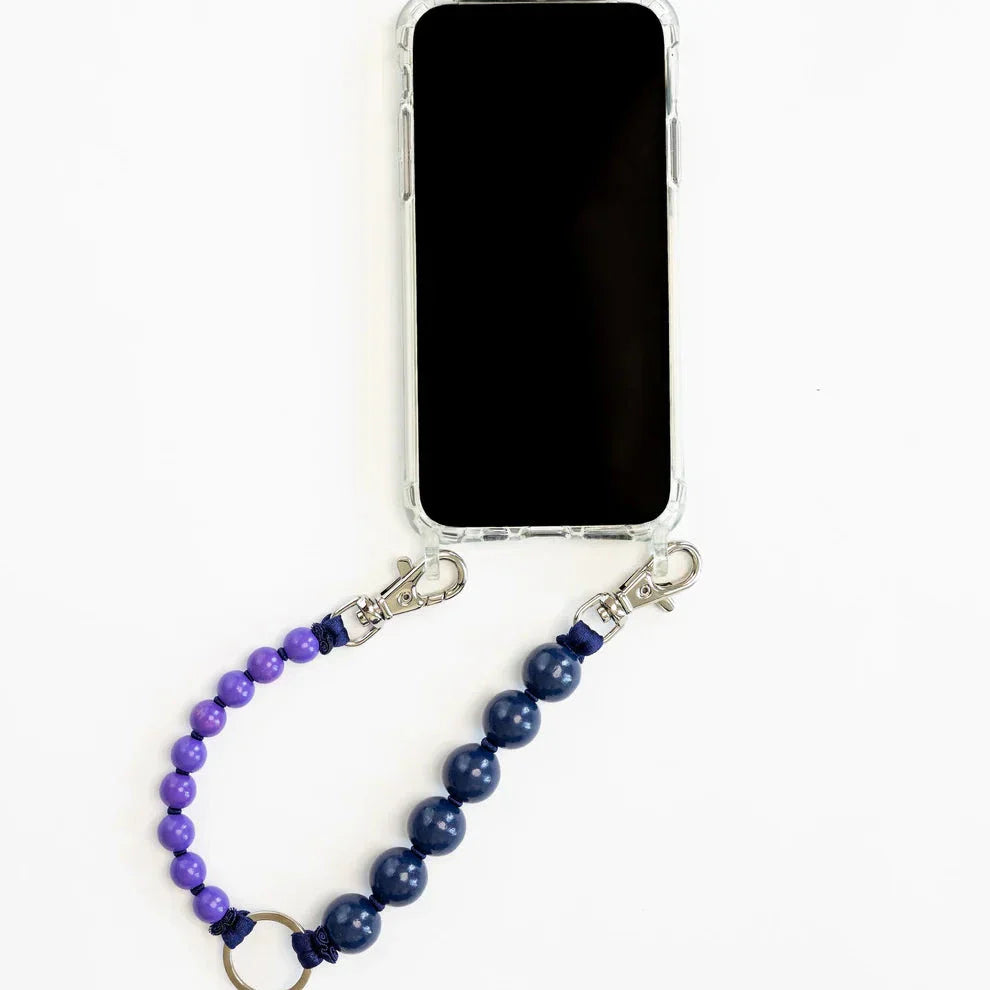 Doppelhandykette Phone/Key Holder - Blueberry/Purple