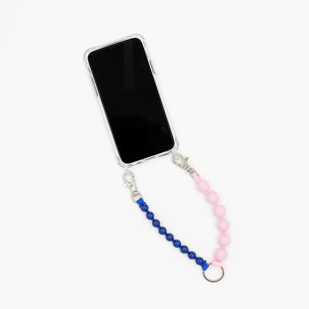 Doppelhandykette Phone/Key Holder - Rose/Blue