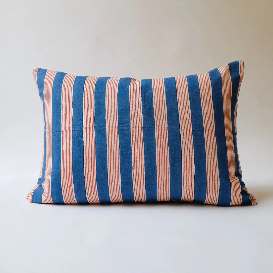 Soil to Studio INDU - Hand Block-printed Linen Pillow Case - Multiple Sizes