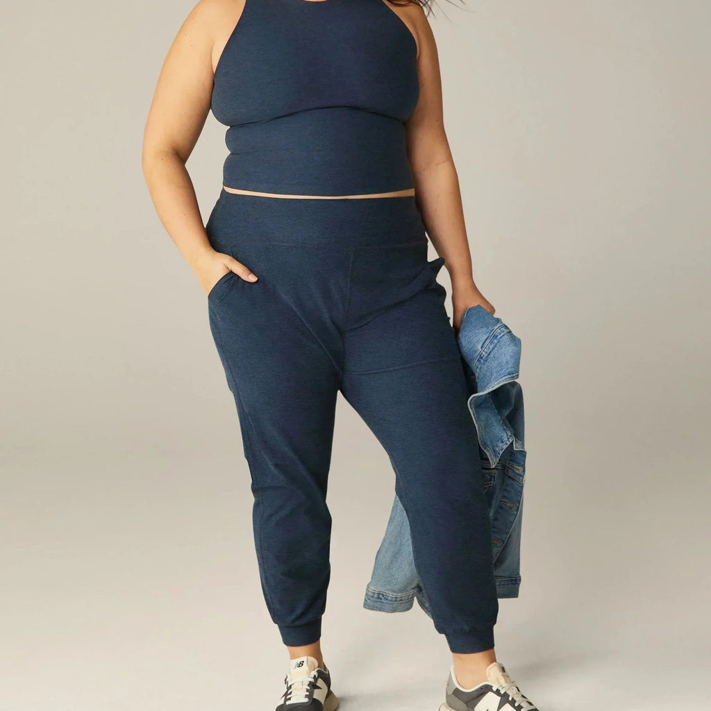 Spacedye Midi Jogger - Nocturnal Navy