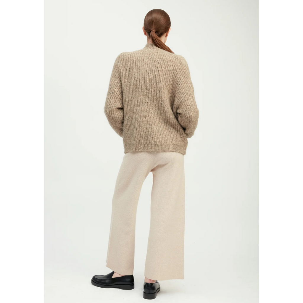 Alpaca Bomber Zip Cardigan
