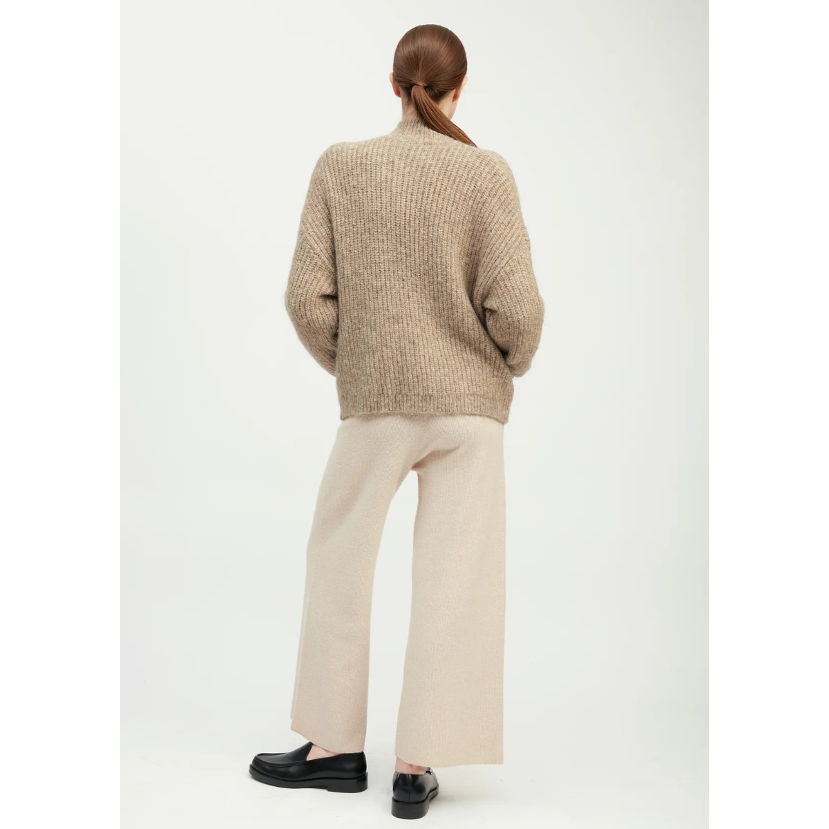 Alpaca Bomber Zip Cardigan