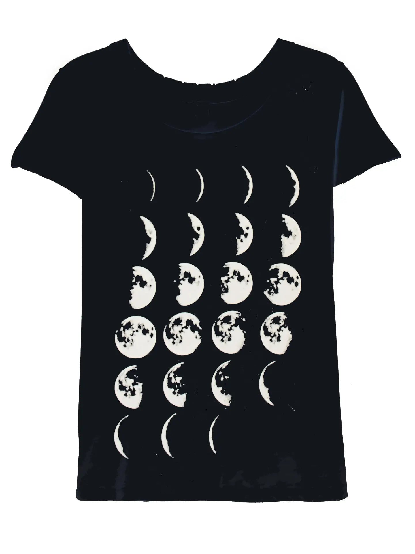 Lucky Fish - Many Moons Destroyed Black Tee