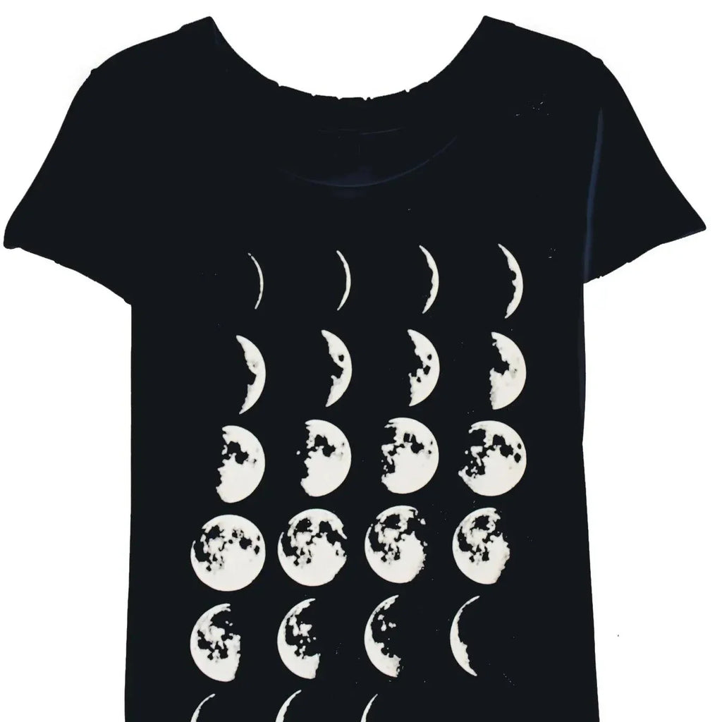 Lucky Fish - Many Moons Destroyed Black Tee