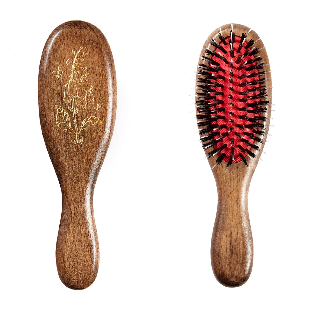 Foxglove Mini Brush - Gold Fill